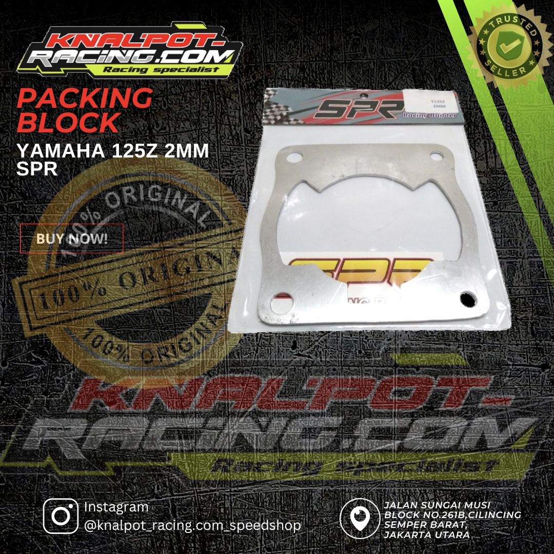 PAKING BLOK YAMAHA 125Z 2MM SPR